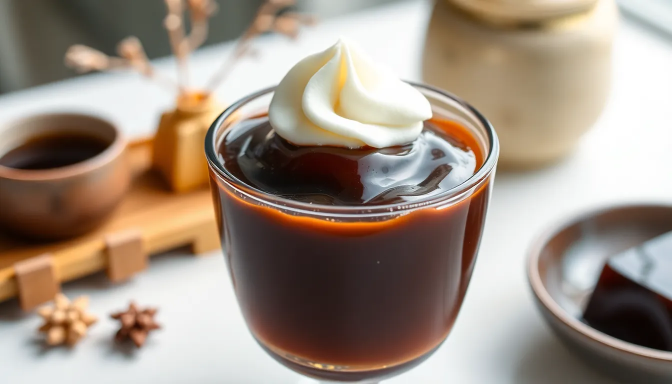 Japanese Coffee Jelly Recipe: How to Make This Classic Dessert at Home 2 Japanese Coffee Jelly Recipe: How to Make This Classic Dessert at Home 1