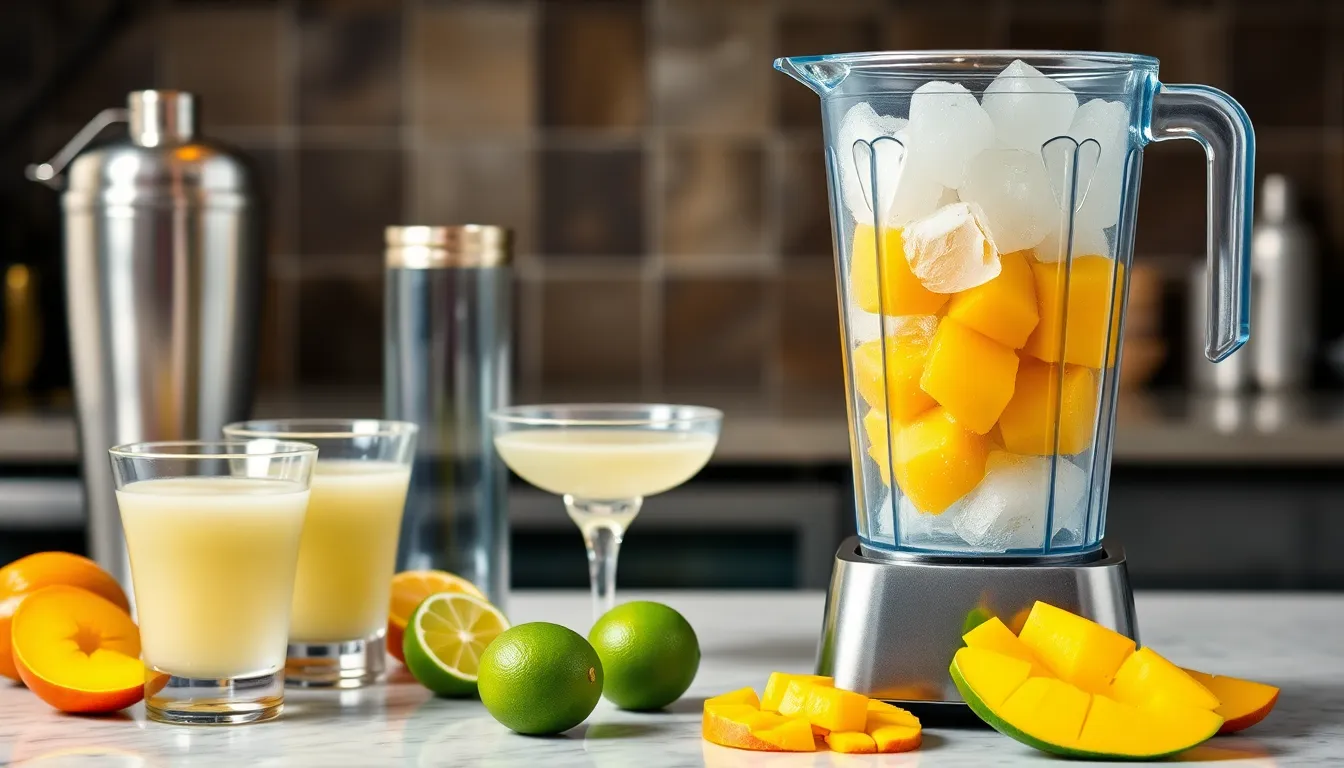 Perfect Mango Margarita Recipe: How to Make This Tropical Cocktail at Home 2 Perfect Mango Margarita Recipe: How to Make This Tropical Cocktail at Home 1