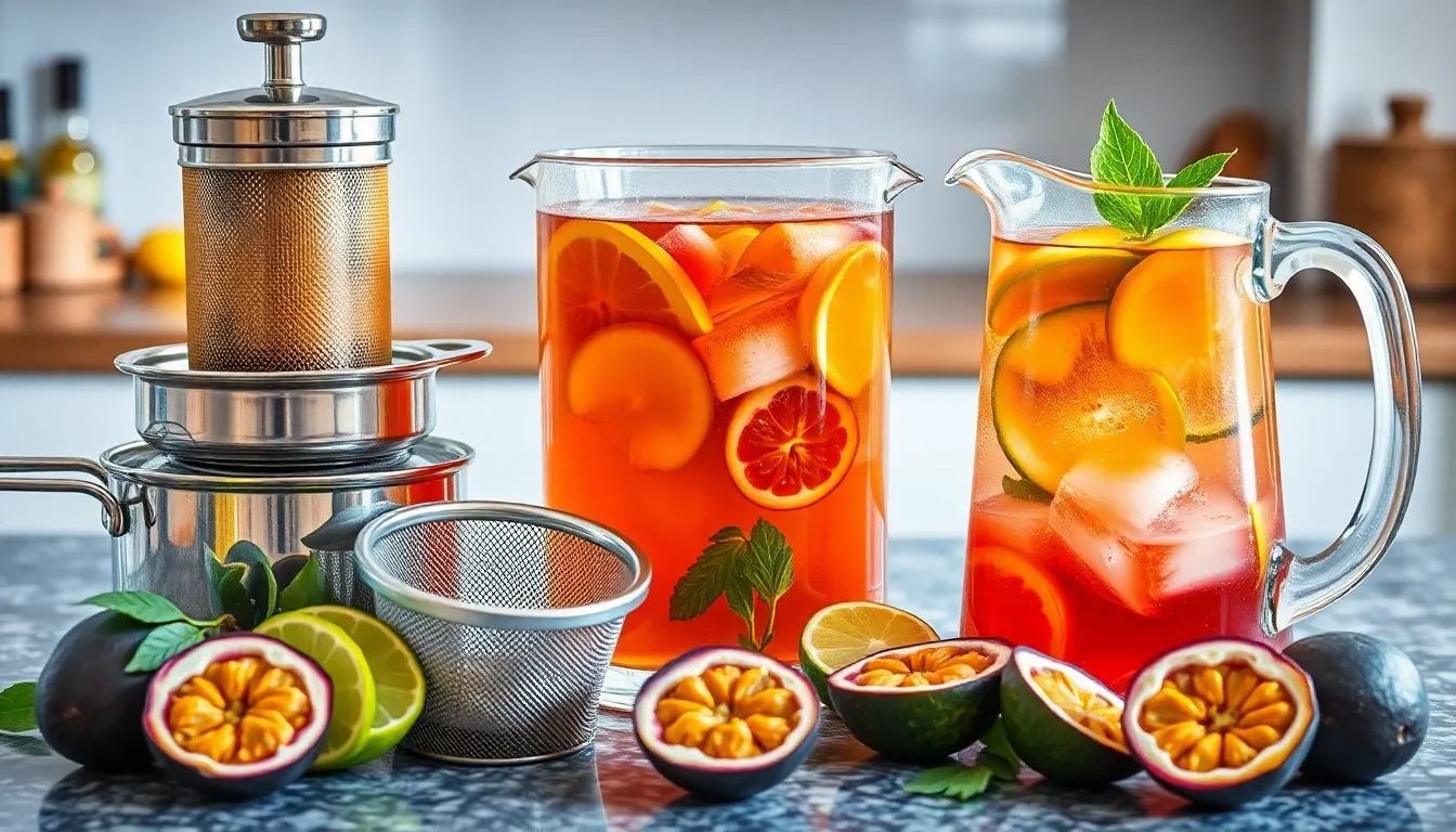 Passion Fruit Iced Tea Recipe: Easy Summer Drink That Takes 15 Minutes 1