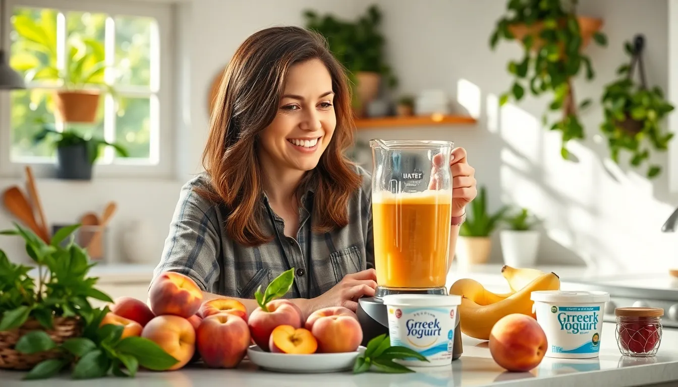 12 Refreshing Peach Drinks to Beat the Heat This Summer (+ Easy Recipes) 1