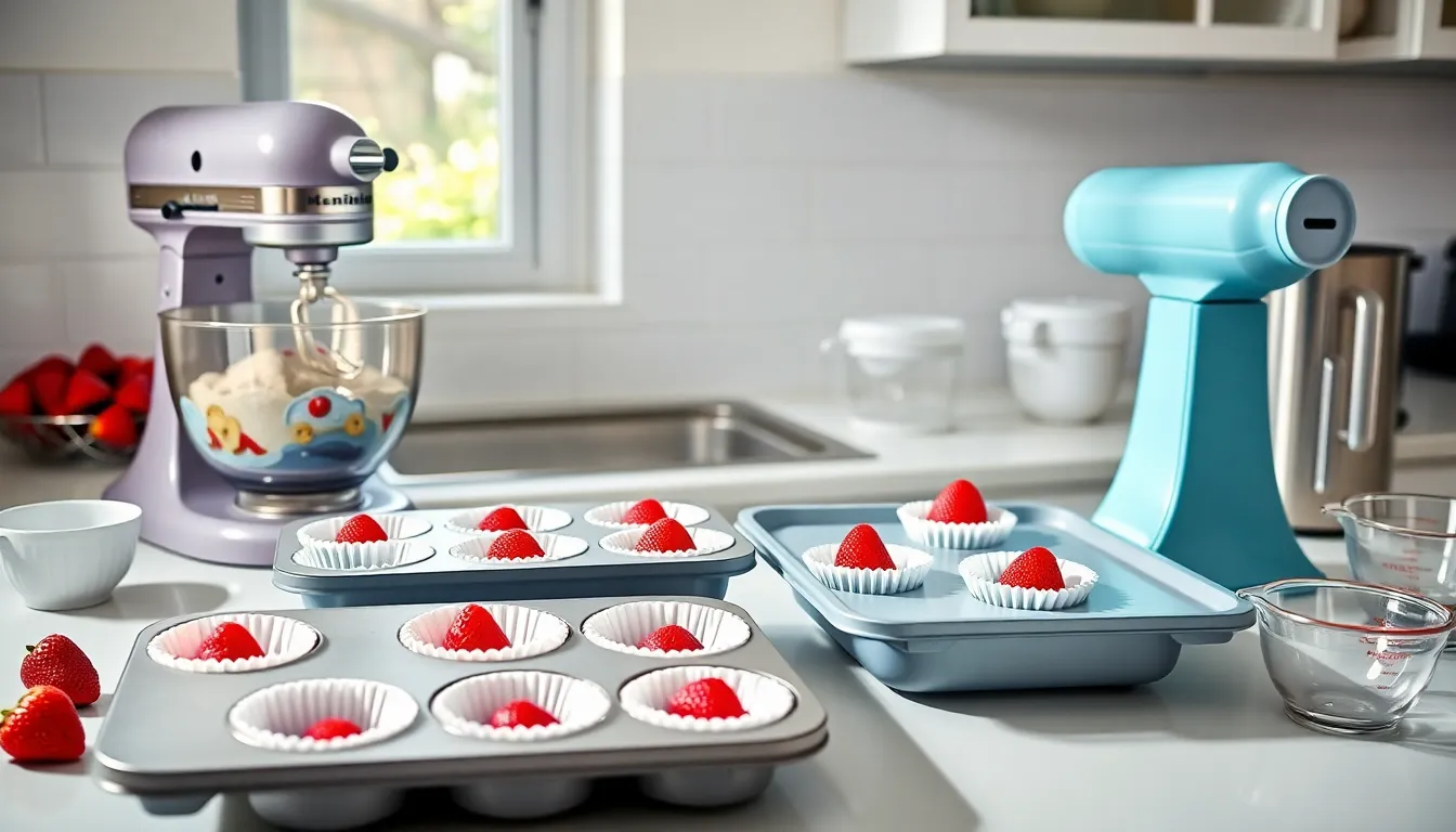 Easy Strawberry Cheesecake Cupcakes Recipe (Step-by-Step Guide) 1