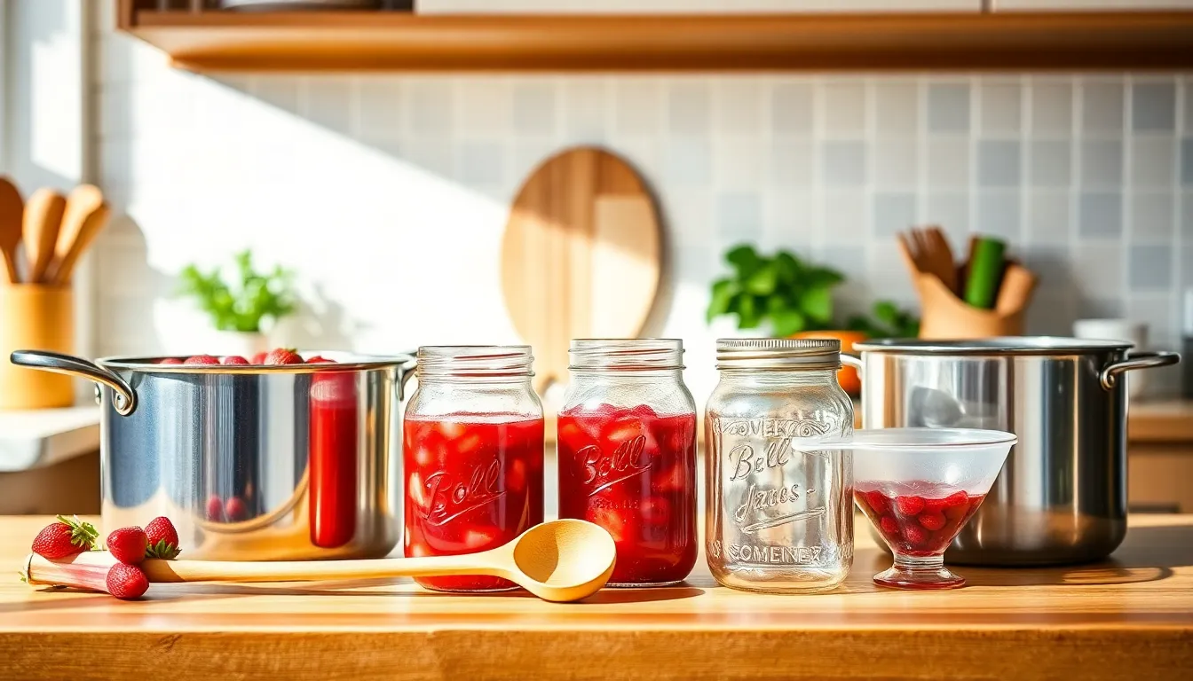 How to Make Perfect Strawberry Rhubarb Jam: Easy Homemade Recipe + Storage Tips 1