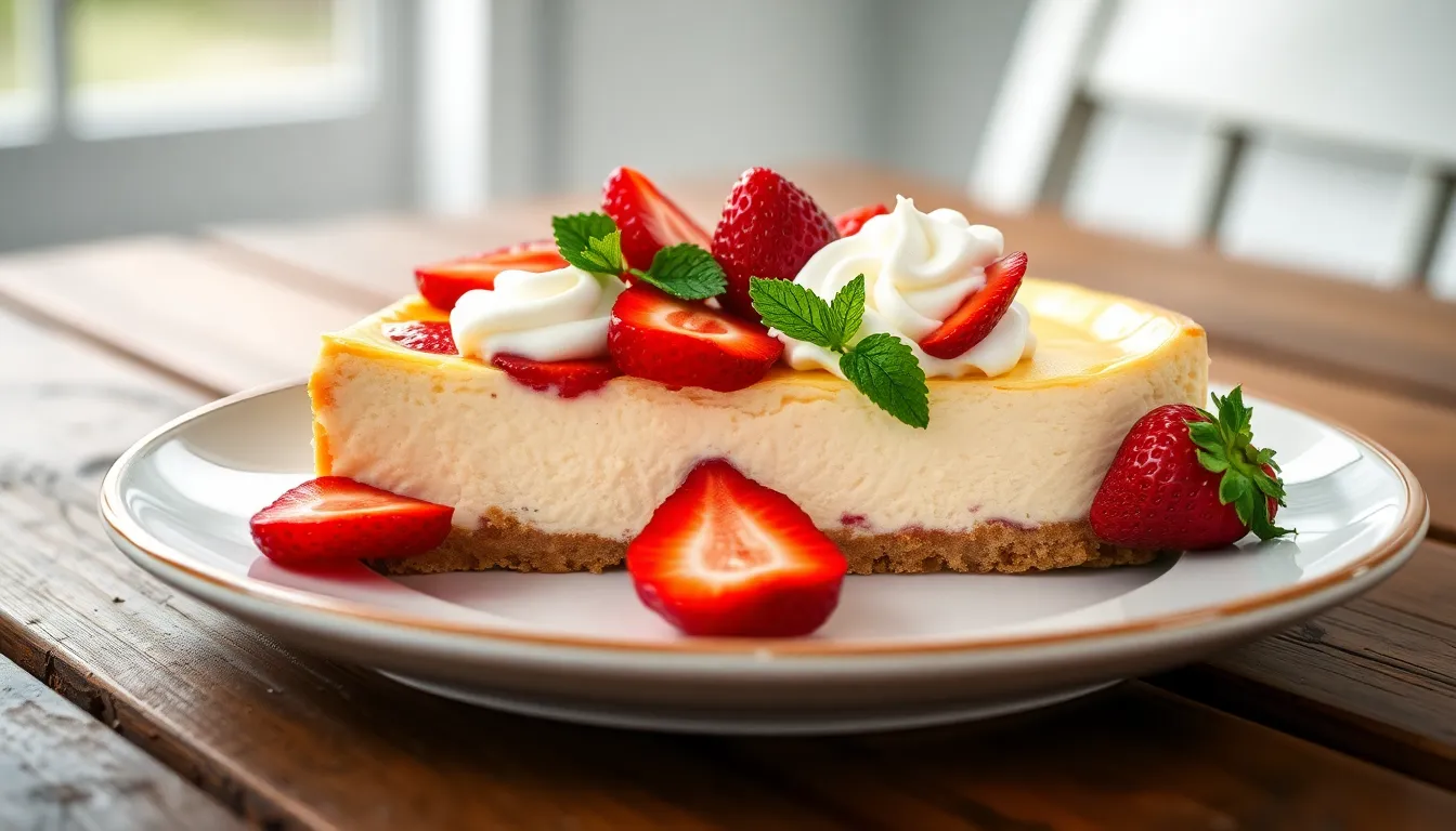 Strawberry Shortcake Cheesecake Recipe: The Ultimate Summer Dessert Guide 2 Strawberry Shortcake Cheesecake Recipe: The Ultimate Summer Dessert Guide 1
