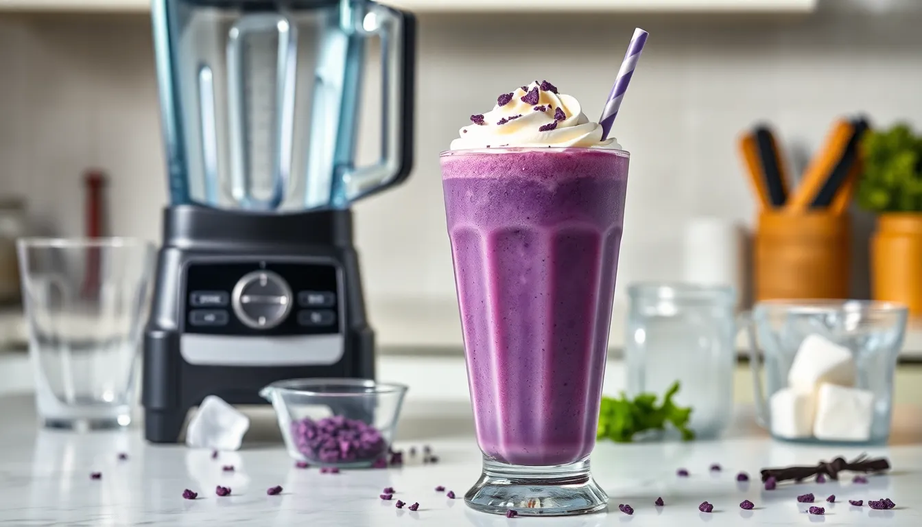 How to Make the Perfect Ube Frappe at Home (Filipino Purple Yam Recipe) 2 How to Make the Perfect Ube Frappe at Home (Filipino Purple Yam Recipe) 1