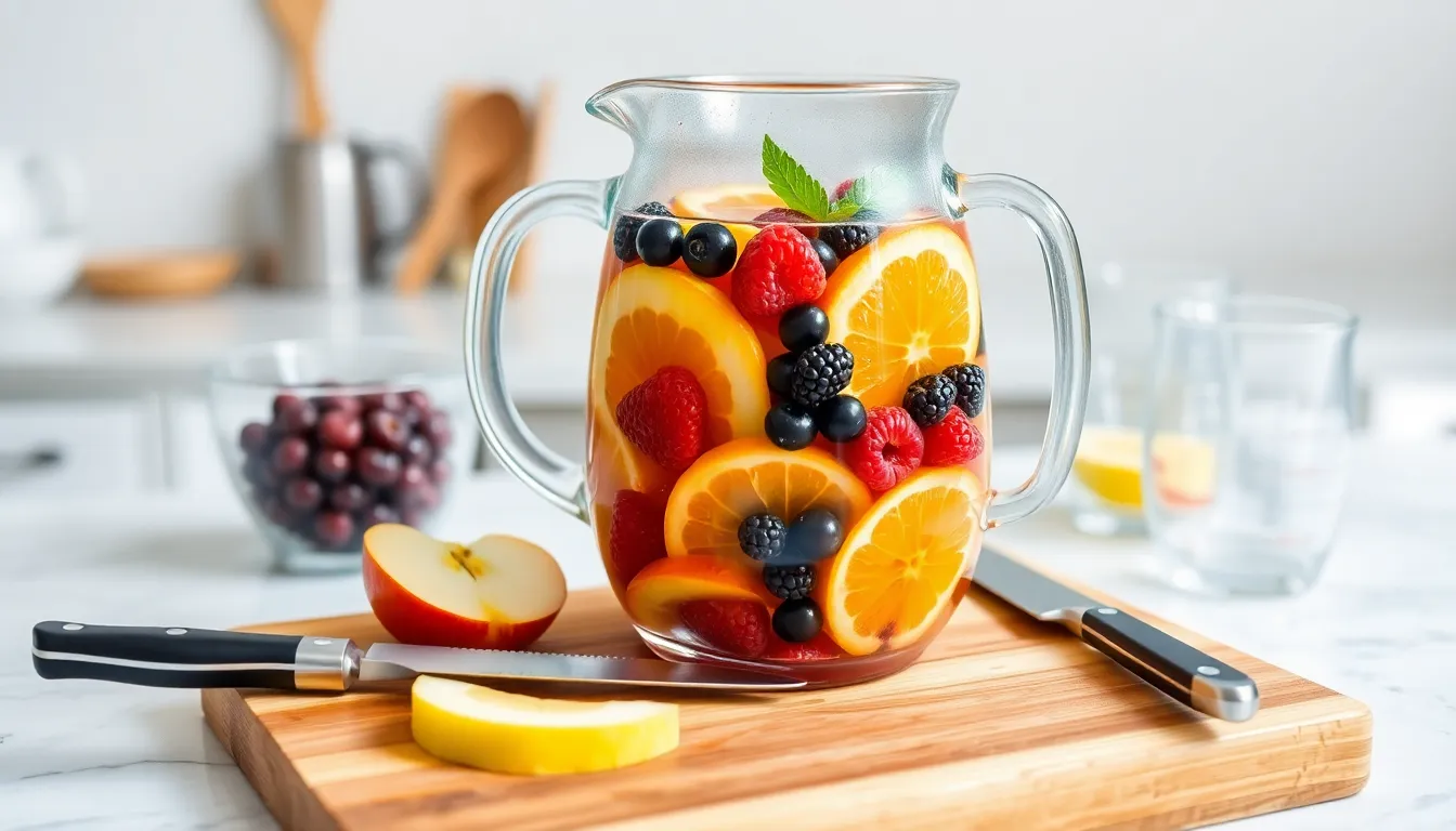 Ultimate White Sangria Recipe: Easy Summer Cocktail with Fresh Fruits & Wine 1