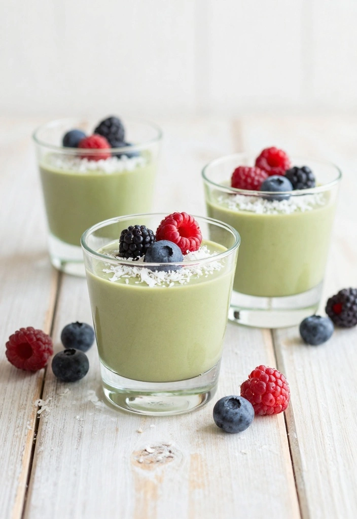 10 Aesthetic Dessert Recipes for Beautiful Trendy Treats 23 10 Aesthetic Dessert Recipes for Beautiful Trendy Treats - 3. Matcha Mousse Cups