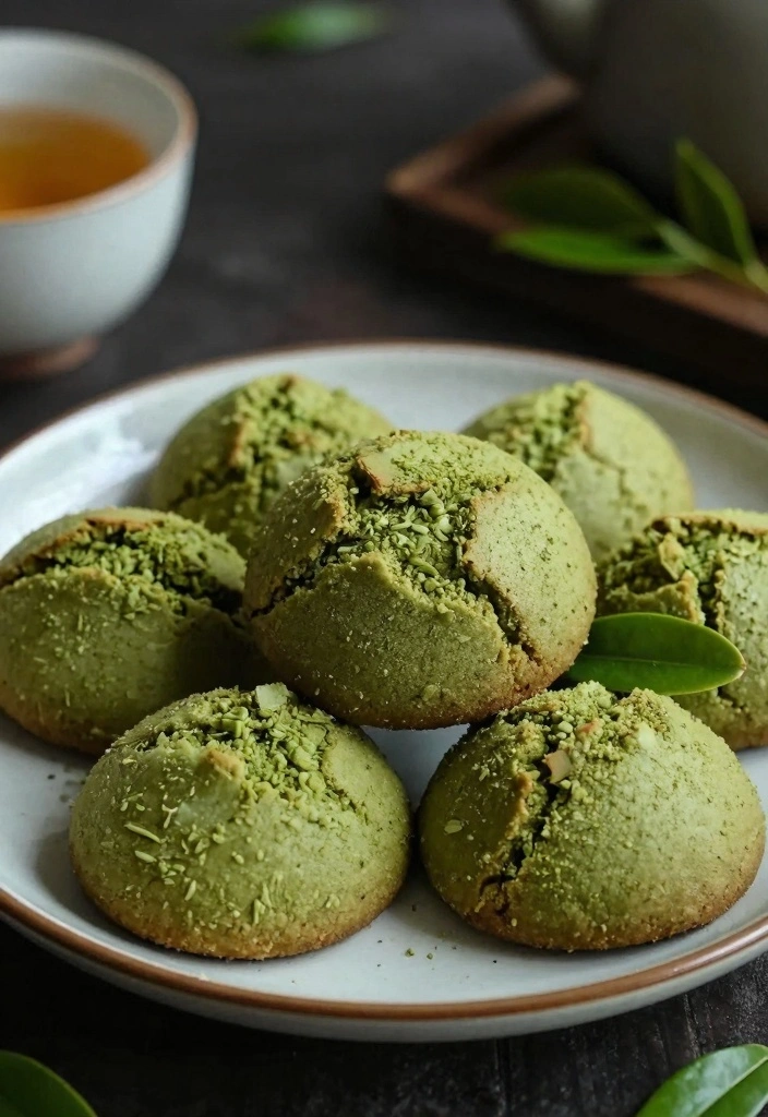 10 Afternoon Tea Cookie Recipes for Elegant Light Sweets 23 10 Afternoon Tea Cookie Recipes for Elegant Light Sweets - 3. Matcha Green Tea Cookies