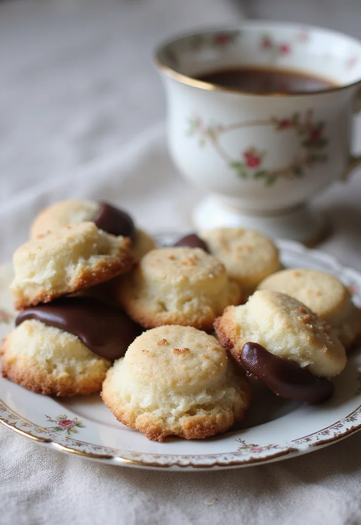 10 Afternoon Tea Cookie Recipes for Elegant Light Sweets 34 10 Afternoon Tea Cookie Recipes for Elegant Light Sweets - 4. Coconut Macaroon Delights