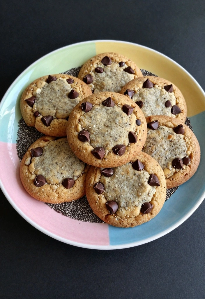 10 Afternoon Tea Cookie Recipes for Elegant Light Sweets 56 10 Afternoon Tea Cookie Recipes for Elegant Light Sweets - 6. Chocolate Chip Chia Seed Cookies