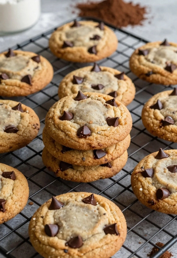 10 Baking Cocoa Powder Recipes for Rich Deep Chocolate Treats 12 10 Baking Cocoa Powder Recipes for Rich Deep Chocolate Treats - 2. Chewy Vegan Chocolate Chip Cookies