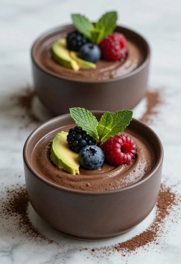 10 Baking Cocoa Powder Recipes for Rich Deep Chocolate Treats 34 10 Baking Cocoa Powder Recipes for Rich Deep Chocolate Treats - 4. Chocolate Avocado Mousse