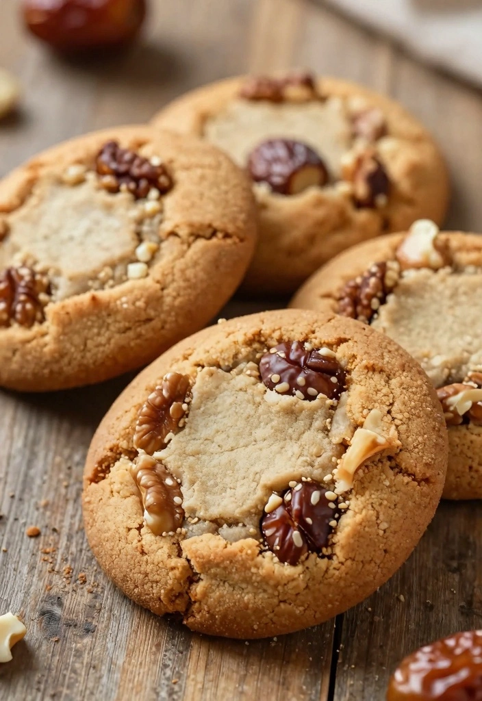 10 Baking With Dates Recipes for Natural Sweetness and Rich Flavor 1 10 Baking With Dates Recipes for Natural Sweetness and Rich Flavor - 1. Chewy Date and Walnut Cookies