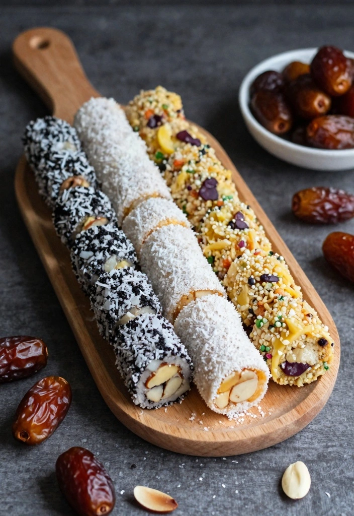 10 Baking With Dates Recipes for Natural Sweetness and Rich Flavor 23 10 Baking With Dates Recipes for Natural Sweetness and Rich Flavor - 3. Date and Coconut Energy Bites