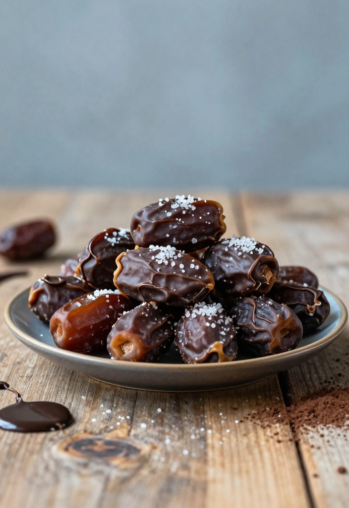 10 Baking With Dates Recipes for Natural Sweetness and Rich Flavor 78 10 Baking With Dates Recipes for Natural Sweetness and Rich Flavor - 8. Chocolate-Dipped Date Treats