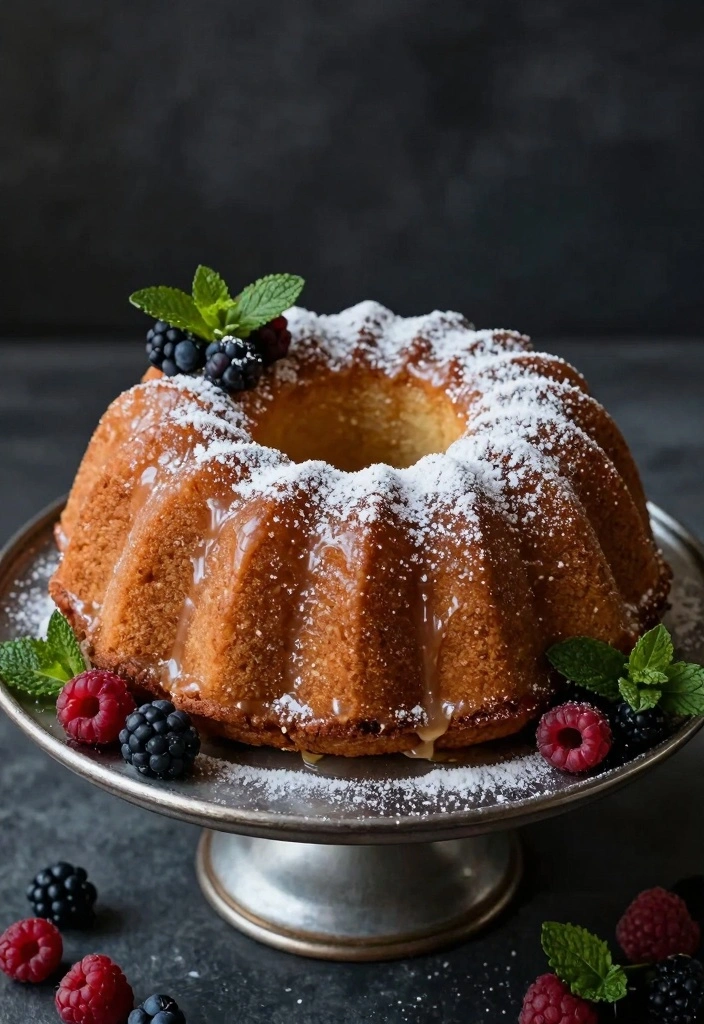 10 Cake Recipes Using Sour Cream for Moist Rich Texture 12 10 Cake Recipes Using Sour Cream for Moist Rich Texture - 2. Vanilla Sour Cream Bundt Cake