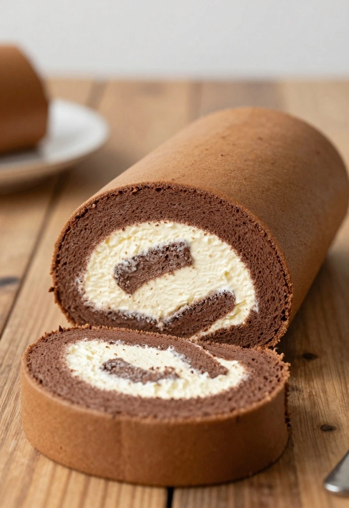 10 Cake Roll Recipes for Soft Sweet Filled Desserts 1 10 Cake Roll Recipes for Soft Sweet Filled Desserts - 1. Classic Chocolate Cake Roll