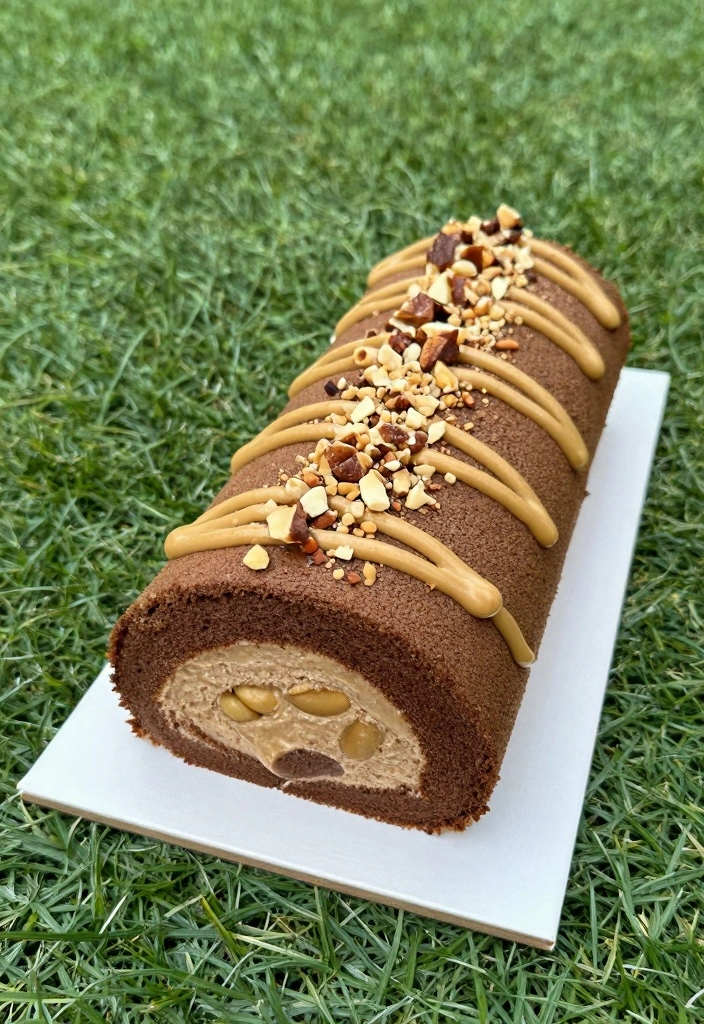 10 Cake Roll Recipes for Soft Sweet Filled Desserts 89 10 Cake Roll Recipes for Soft Sweet Filled Desserts - 9. Chocolate Peanut Butter Cake Roll