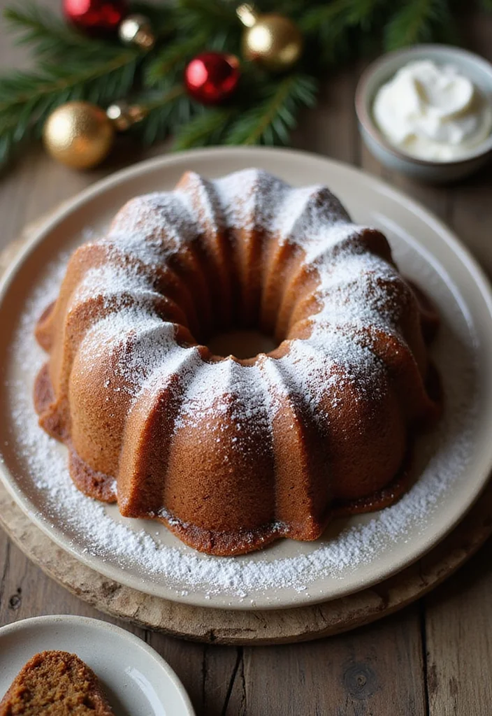 10 Christmas Bundt Cake Recipes for Festive Holiday Flavor 1 10 Christmas Bundt Cake Recipes for Festive Holiday Flavor - 1. Gingerbread Bundt Cake
