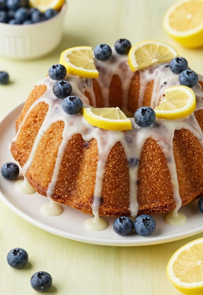 10 Christmas Bundt Cake Recipes for Festive Holiday Flavor 100 10 Christmas Bundt Cake Recipes for Festive Holiday Flavor - 10. Lemon Blueberry Bundt Cake