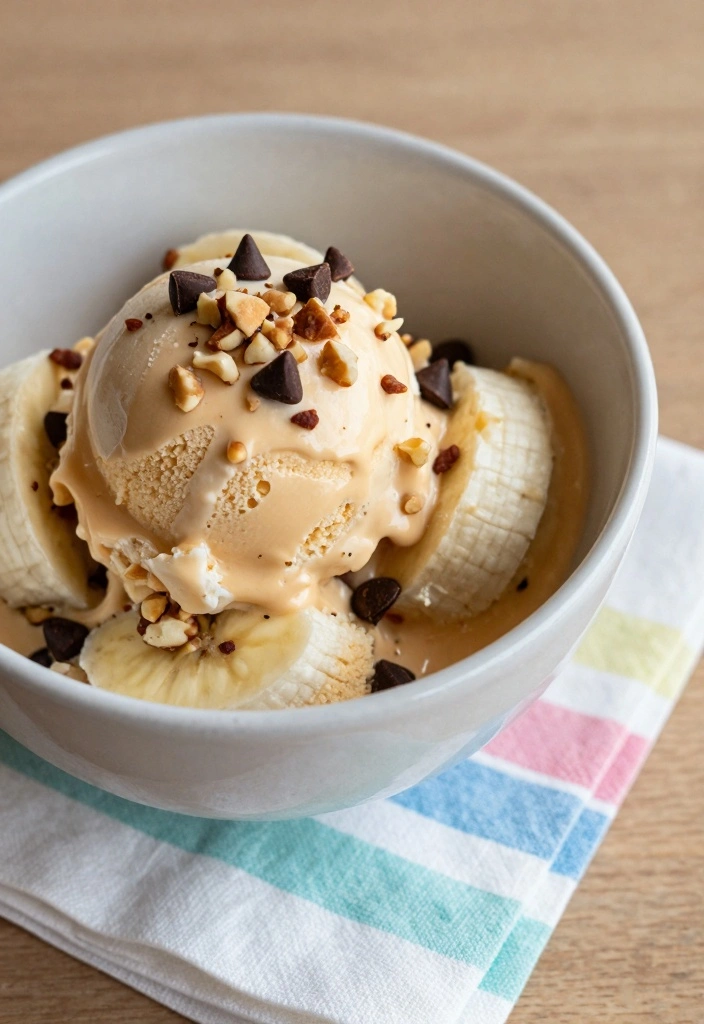 10 Clean Eating Dessert Recipes for Wholesome Light Sweets 89 10 Clean Eating Dessert Recipes for Wholesome Light Sweets - 9. Peanut Butter Banana Ice Cream