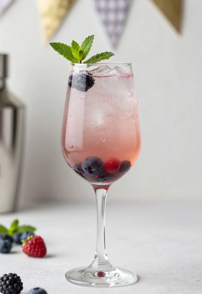 10 Cocktail Shaker Recipes for Smooth Perfectly Mixed Drinks 100 10 Cocktail Shaker Recipes for Smooth Perfectly Mixed Drinks - 10. Berry Fizz Cocktail