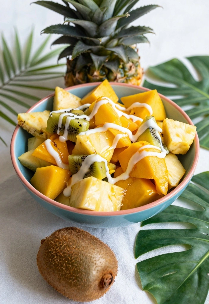 10 Coconut Oil Dessert Recipes for Light Tropical Richness 45 10 Coconut Oil Dessert Recipes for Light Tropical Richness - 5. Coconut Oil Tropical Fruit Salad