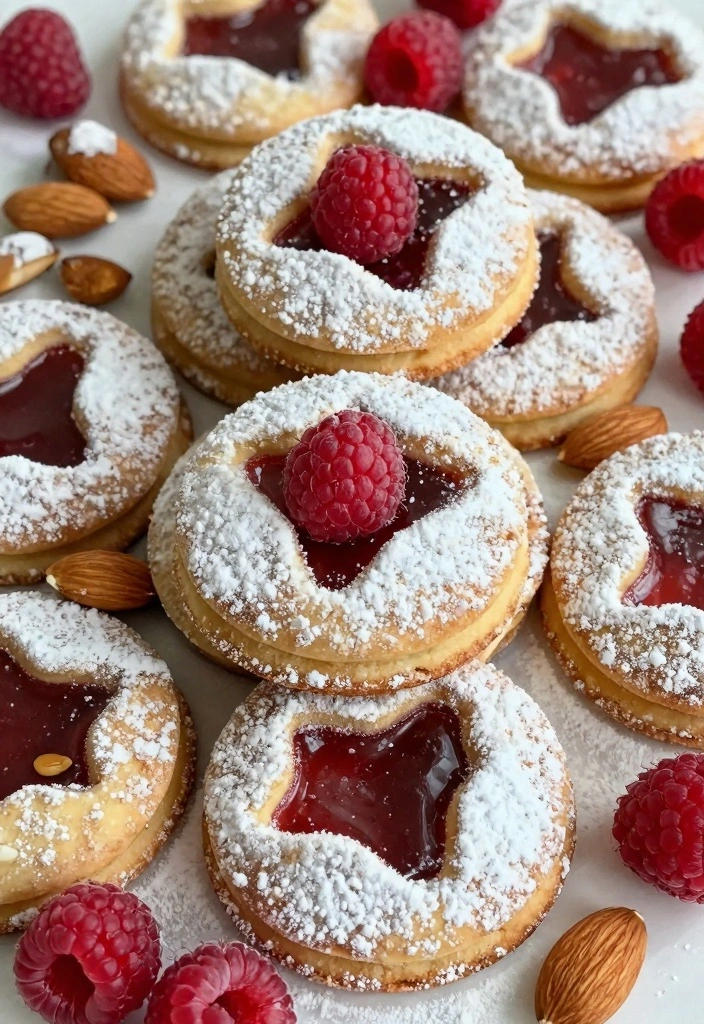 10 Complicated Cookie Recipes for Impressive Gourmet Baking 34 10 Complicated Cookie Recipes for Impressive Gourmet Baking - 4. Raspberry Almond Linzer Cookies