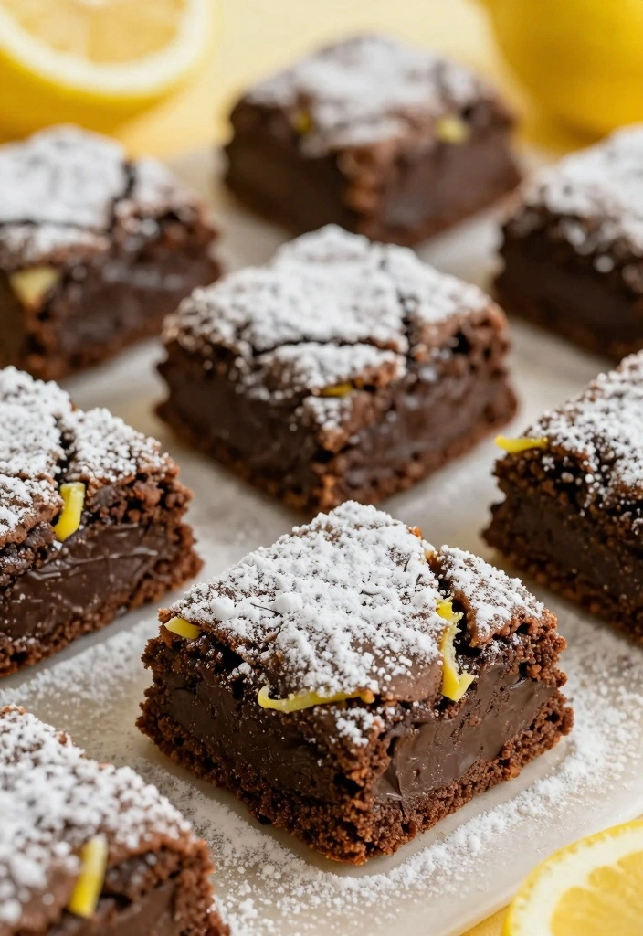 10 Cookie Brownie Recipes for Rich Fudgy Chewy Bites 100 10 Cookie Brownie Recipes for Rich Fudgy Chewy Bites - 10. Lemon Zest Brownie Cookies