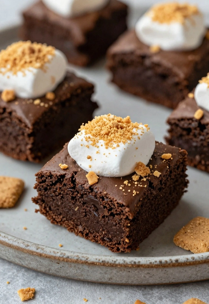 10 Cookie Brownie Recipes for Rich Fudgy Chewy Bites 67 10 Cookie Brownie Recipes for Rich Fudgy Chewy Bites - 7. S'mores Brownie Cookies