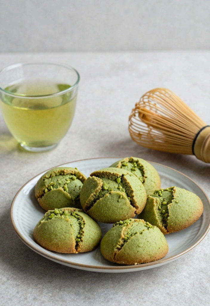 10 Crunchy Cookie Recipes for Crisp Sweet Perfect Texture 67 10 Crunchy Cookie Recipes for Crisp Sweet Perfect Texture - 7. Matcha Green Tea Cookies