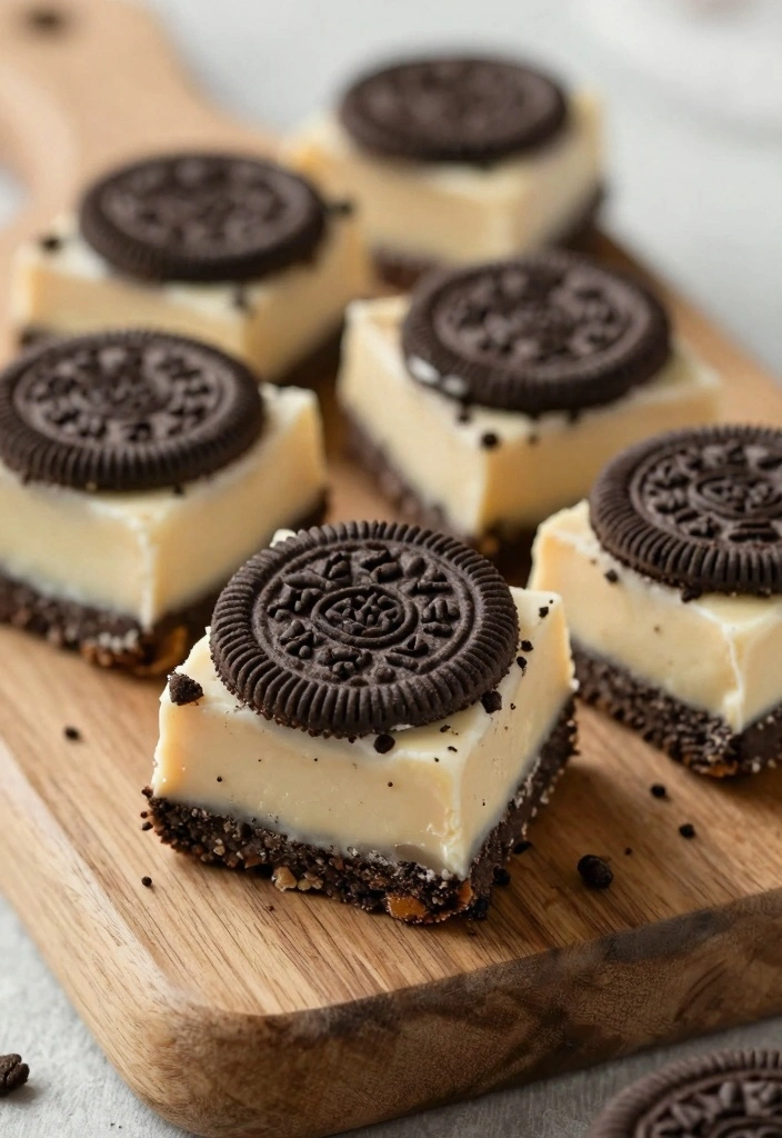 10 Crushed Cookie Recipes for Fun Creative Dessert Mix Ins 1 10 Crushed Cookie Recipes for Fun Creative Dessert Mix Ins - 1. Cookies and Cream Fudge