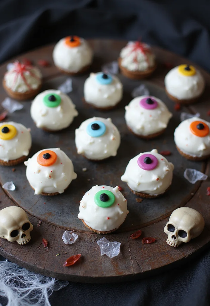 10 DIY Spooky Cookie Recipes for Cute Halloween Treats 78 10 DIY Spooky Cookie Recipes for Cute Halloween Treats - 8. Eyeball Cake Pops