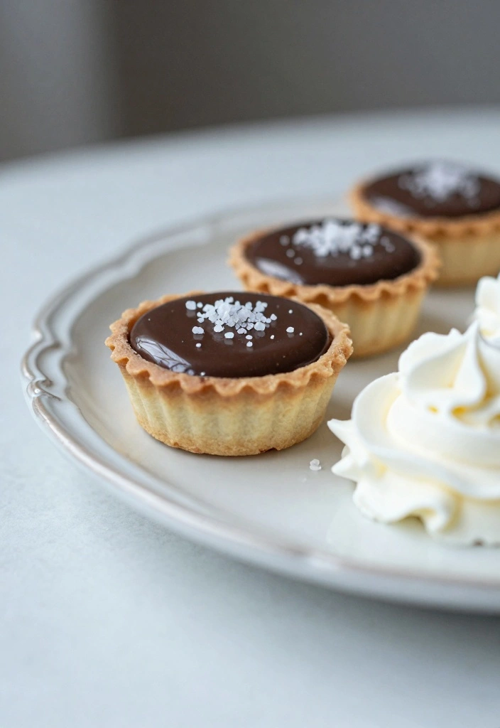 10 Dessert Appetizer Recipes for Sweet Bites to Start Any Meal 1 10 Dessert Appetizer Recipes for Sweet Bites to Start Any Meal - 1. Mini Chocolate Ganache Tarts