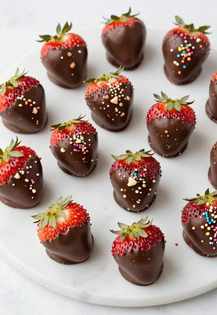 10 Dessert Appetizer Recipes for Sweet Bites to Start Any Meal 34 10 Dessert Appetizer Recipes for Sweet Bites to Start Any Meal - 4. Chocolate-Dipped Strawberry Bites