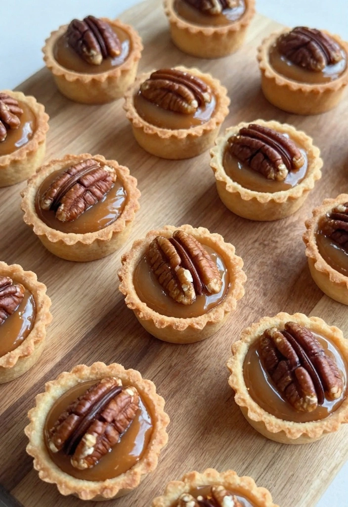 10 Dessert Appetizer Recipes for Sweet Bites to Start Any Meal 45 10 Dessert Appetizer Recipes for Sweet Bites to Start Any Meal - 5. Caramel Pecan Tartlets