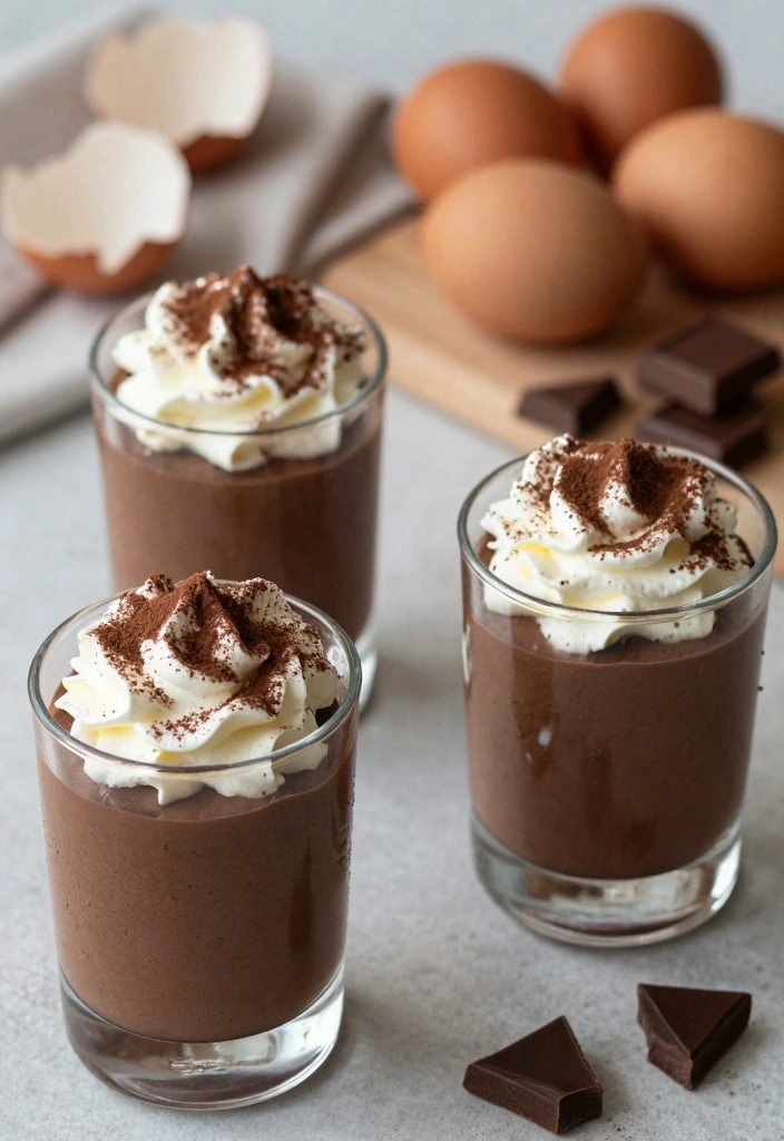 10 Duck Egg Dessert Recipes for Rich Silky Elevated Flavor 1 10 Duck Egg Dessert Recipes for Rich Silky Elevated Flavor - 1. Decadent Chocolate Duck Egg Mousse