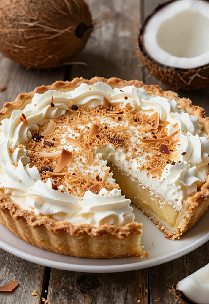 10 Duck Egg Dessert Recipes for Rich Silky Elevated Flavor 34 10 Duck Egg Dessert Recipes for Rich Silky Elevated Flavor - 4. Rich Duck Egg Coconut Cream Pie