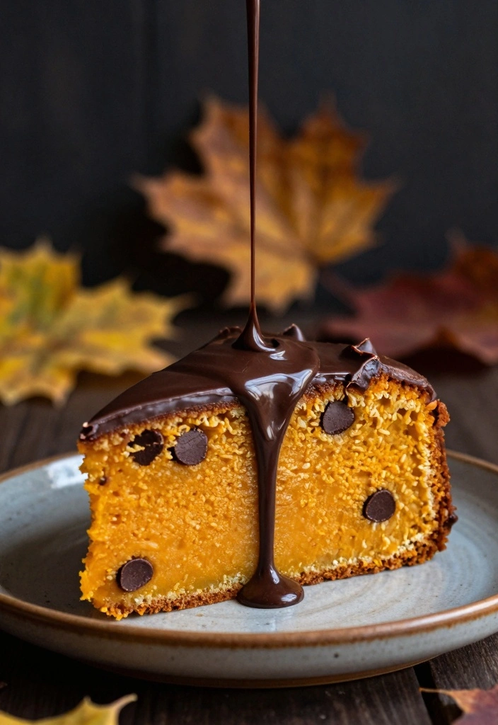 10 Easy Pumpkin Cake Recipes for Warm Spiced Fall Flavor 12 10 Easy Pumpkin Cake Recipes for Warm Spiced Fall Flavor - 2. Easy Pumpkin Cake with Chocolate Chips