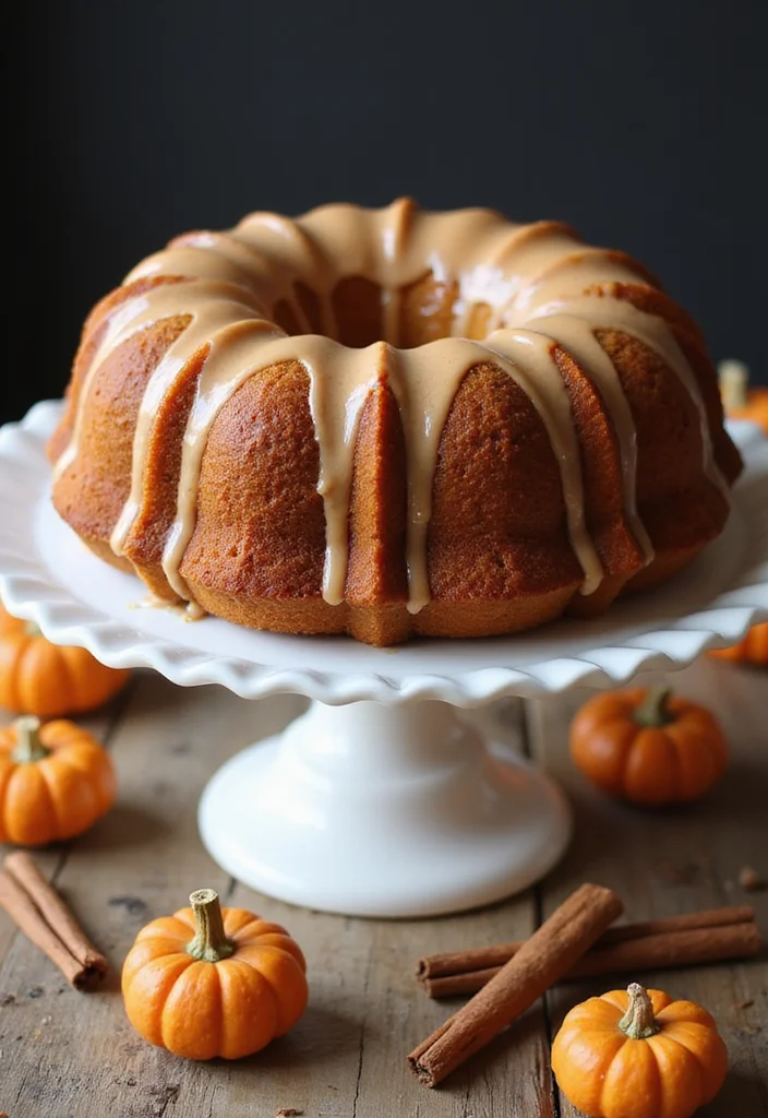 10 Easy Pumpkin Cake Recipes for Warm Spiced Fall Flavor 89 10 Easy Pumpkin Cake Recipes for Warm Spiced Fall Flavor - 9. Pumpkin Bundt Cake with Maple Glaze