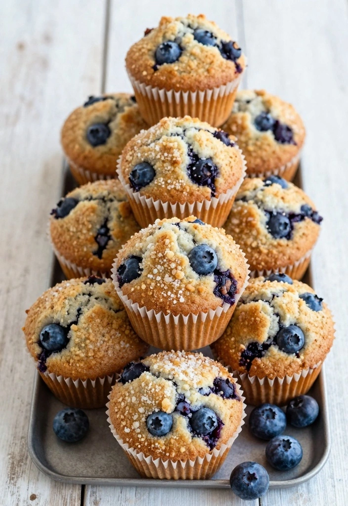 10 Flour Baking Recipes for Classic Simple Homemade Treats 34 10 Flour Baking Recipes for Classic Simple Homemade Treats - 4. Gluten-Free Blueberry Muffins