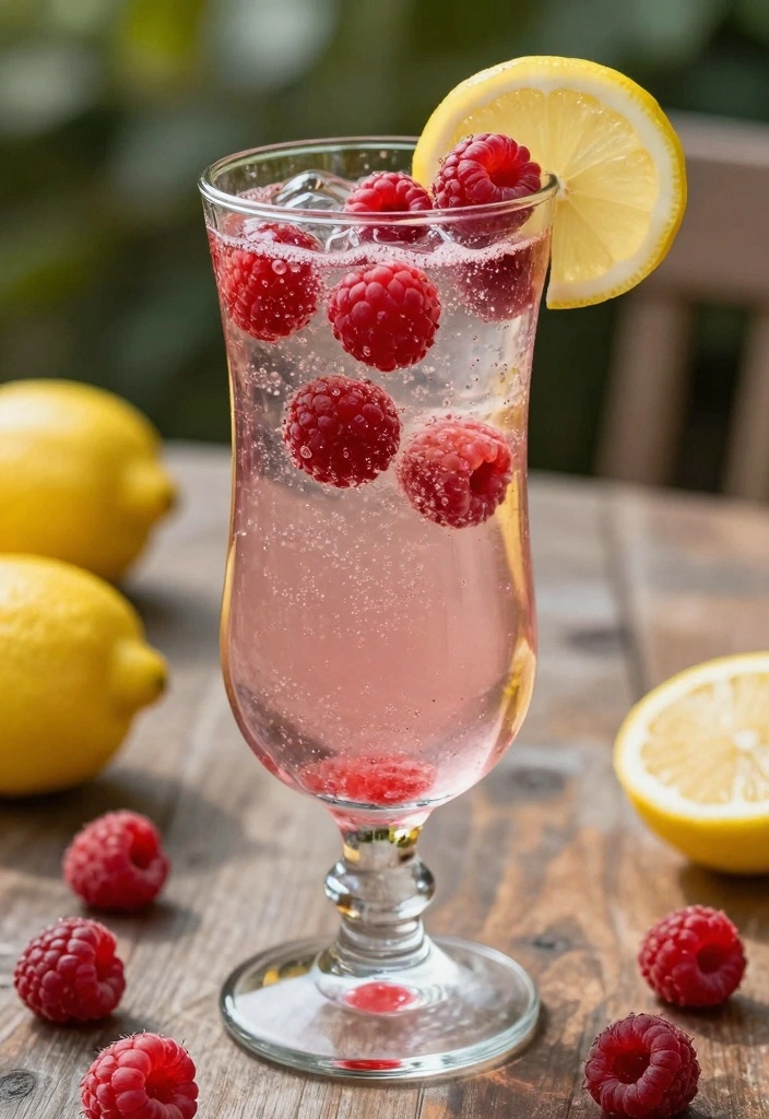 10 Frozen Cocktail Recipes for Cool Refreshing Summer Sips 67 10 Frozen Cocktail Recipes for Cool Refreshing Summer Sips - 7. Raspberry Lemonade Fizz