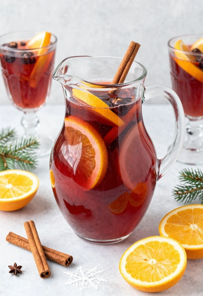 10 Holiday Cocktail Recipes for Festive Cheerful Celebrations - 1. Spiced Winter Sangria