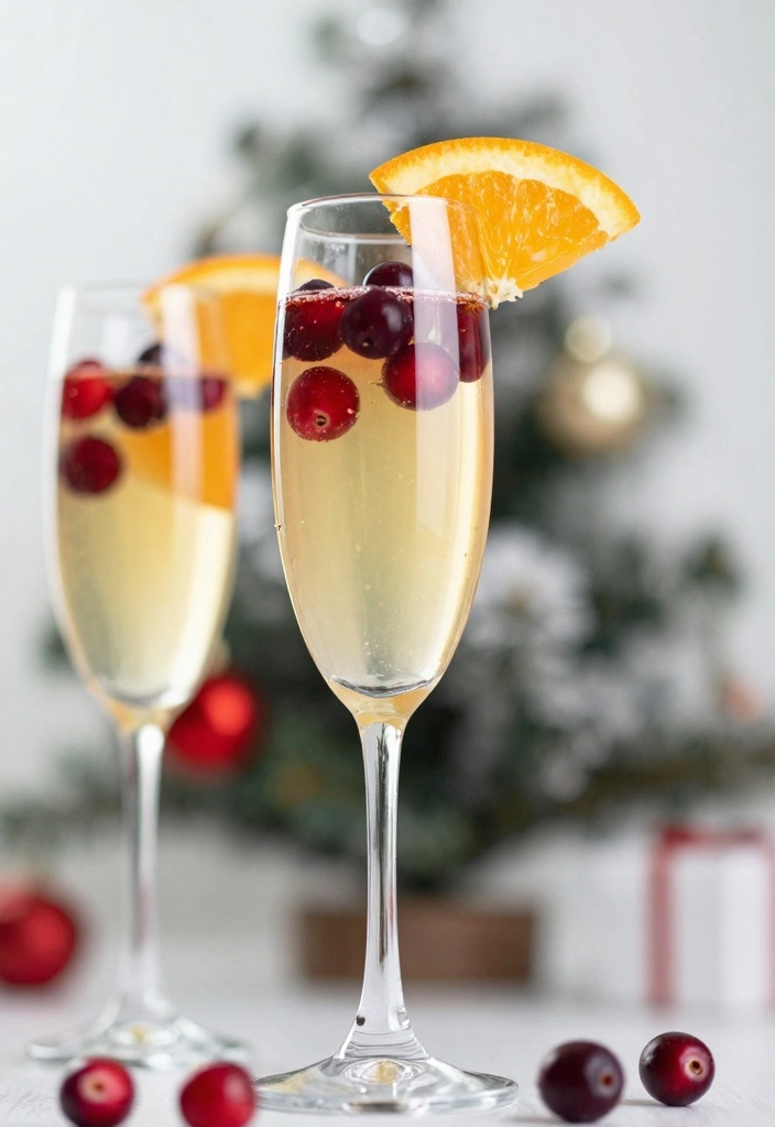 10 Holiday Cocktail Recipes for Festive Cheerful Celebrations - 10. Holiday Mimosa