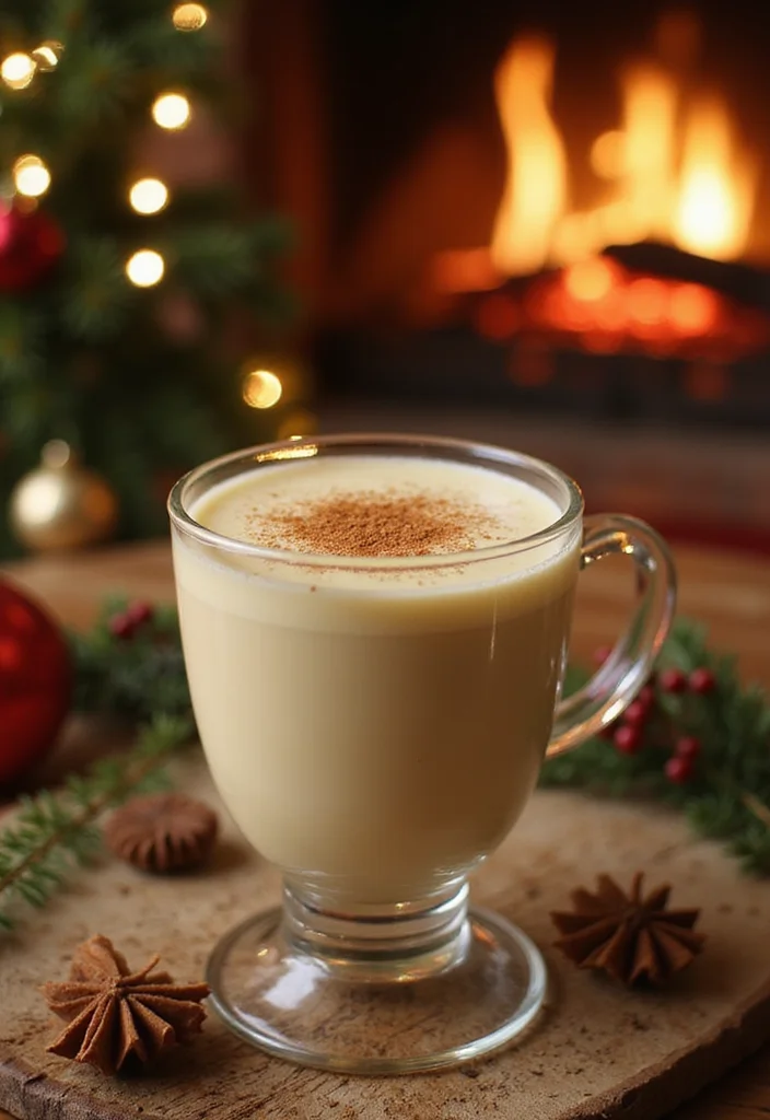 10 Holiday Cocktail Recipes for Festive Cheerful Celebrations - 2. Classic Eggnog