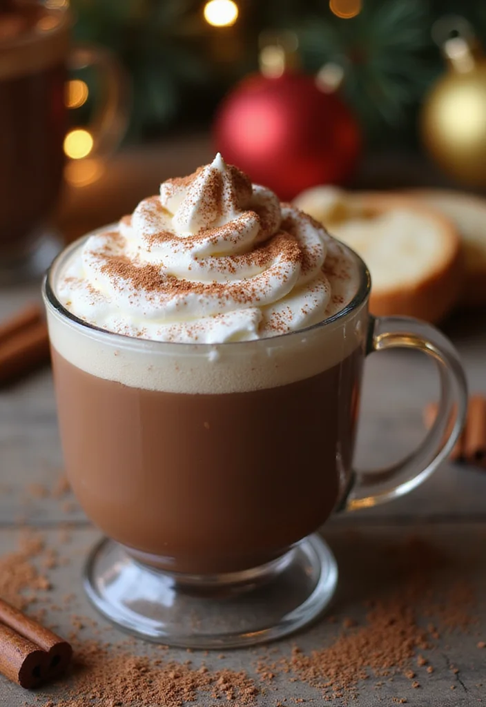 10 Holiday Cocktail Recipes for Festive Cheerful Celebrations - 7. Hot Chocolate Rum Punch
