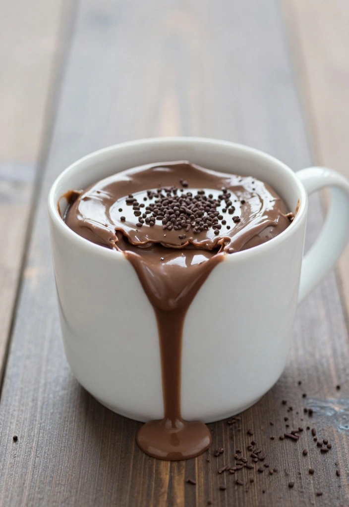 10 Microwave Baking Recipes for Fast Easy Single Serve Treats 34 10 Microwave Baking Recipes for Fast Easy Single Serve Treats - 4. Nutella Lava Mug Cake