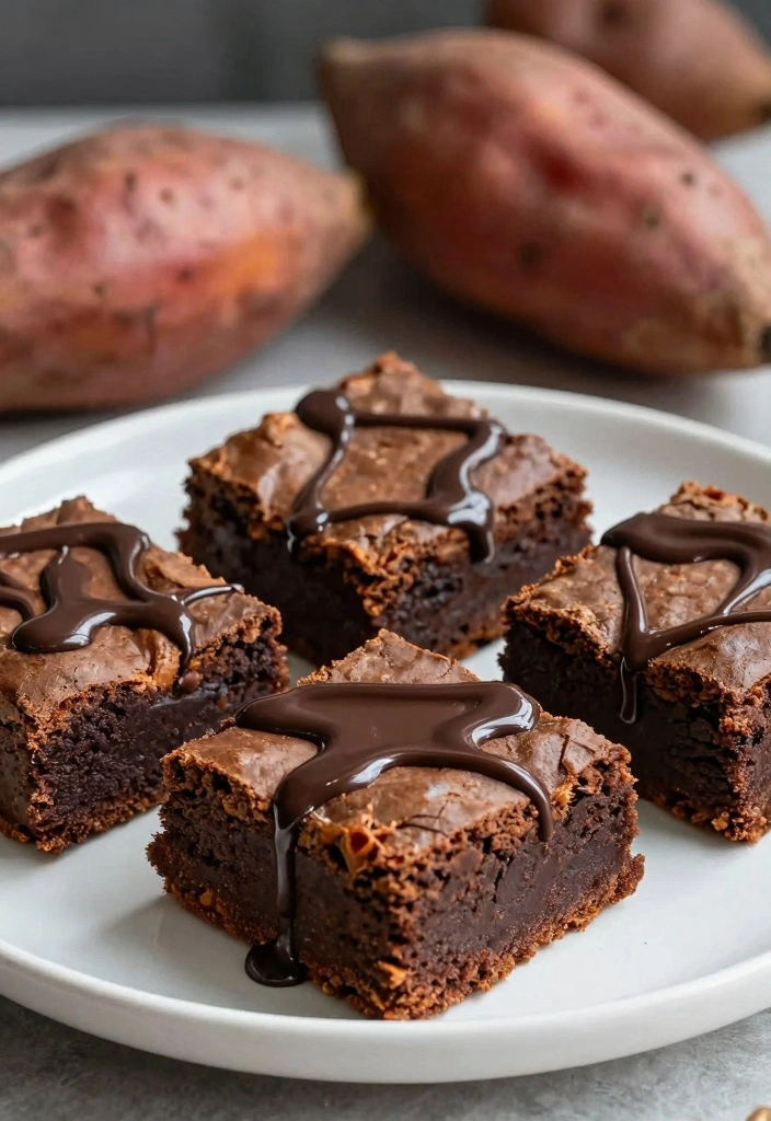 10 One Bowl Dessert Recipes for Fast Easy Minimal Cleanup 45 10 One Bowl Dessert Recipes for Fast Easy Minimal Cleanup - 5. Sweet Potato Brownies