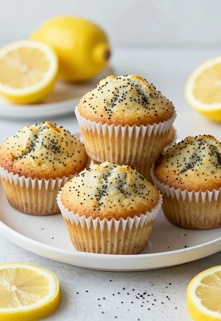 10 Poppy Seed Dessert Recipes for Nutty Sweet Delicate Flavor 1 10 Poppy Seed Dessert Recipes for Nutty Sweet Delicate Flavor - 1. Lemon Poppy Seed Muffins
