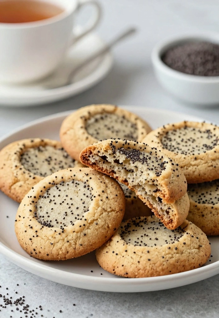 10 Poppy Seed Dessert Recipes for Nutty Sweet Delicate Flavor 34 10 Poppy Seed Dessert Recipes for Nutty Sweet Delicate Flavor - 4. Poppy Seed Cookies