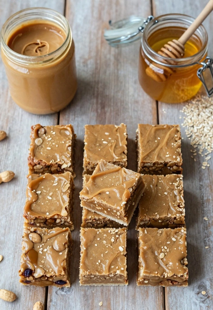 10 Protein Powder Baking Recipes for High Protein Sweet Snacks 12 10 Protein Powder Baking Recipes for High Protein Sweet Snacks - 2. Peanut Butter Protein Bars